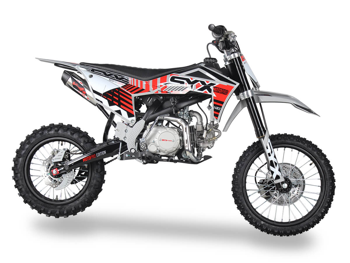 SYX Moto Pro 140cc 4-Stroke Gas Dirt Bike 4-Speed Manual Electric Start (17/14), Ages 16 and up - Image 10