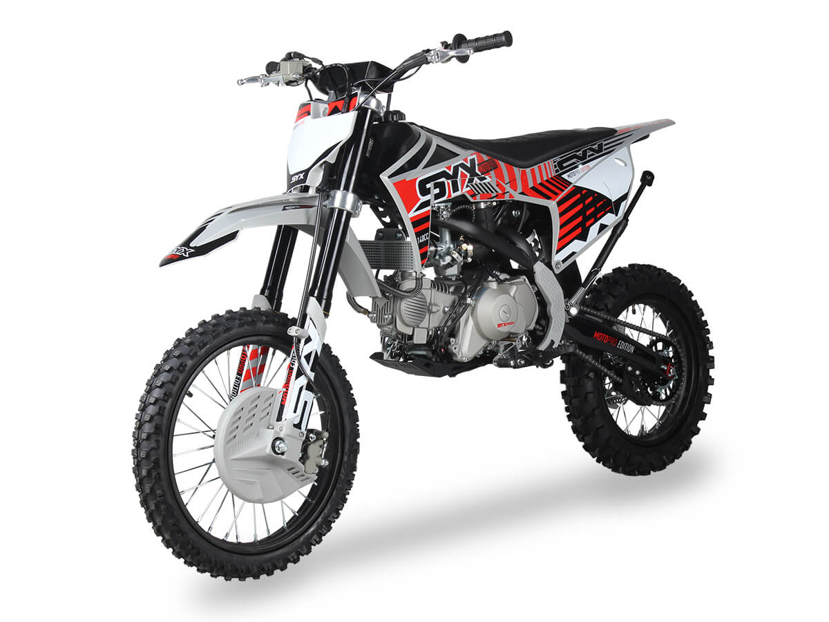 SYX Moto Pro 140cc 4-Stroke Gas Dirt Bike 4-Speed Manual Electric Start (17/14), Ages 16 and up - Image 12