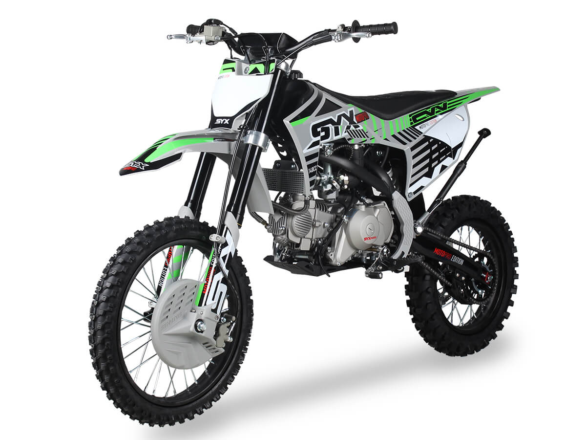 SYX Moto Pro 140cc 4-Stroke Gas Dirt Bike 4-Speed Manual Electric Start (17/14), Ages 16 and up - Image 6
