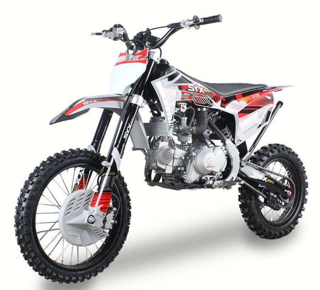 SYX Moto Pro 190cc 4-Stroke Gas Dirt Bike 5-Speed Manual Electric Start (17/14), Ages 16 and up