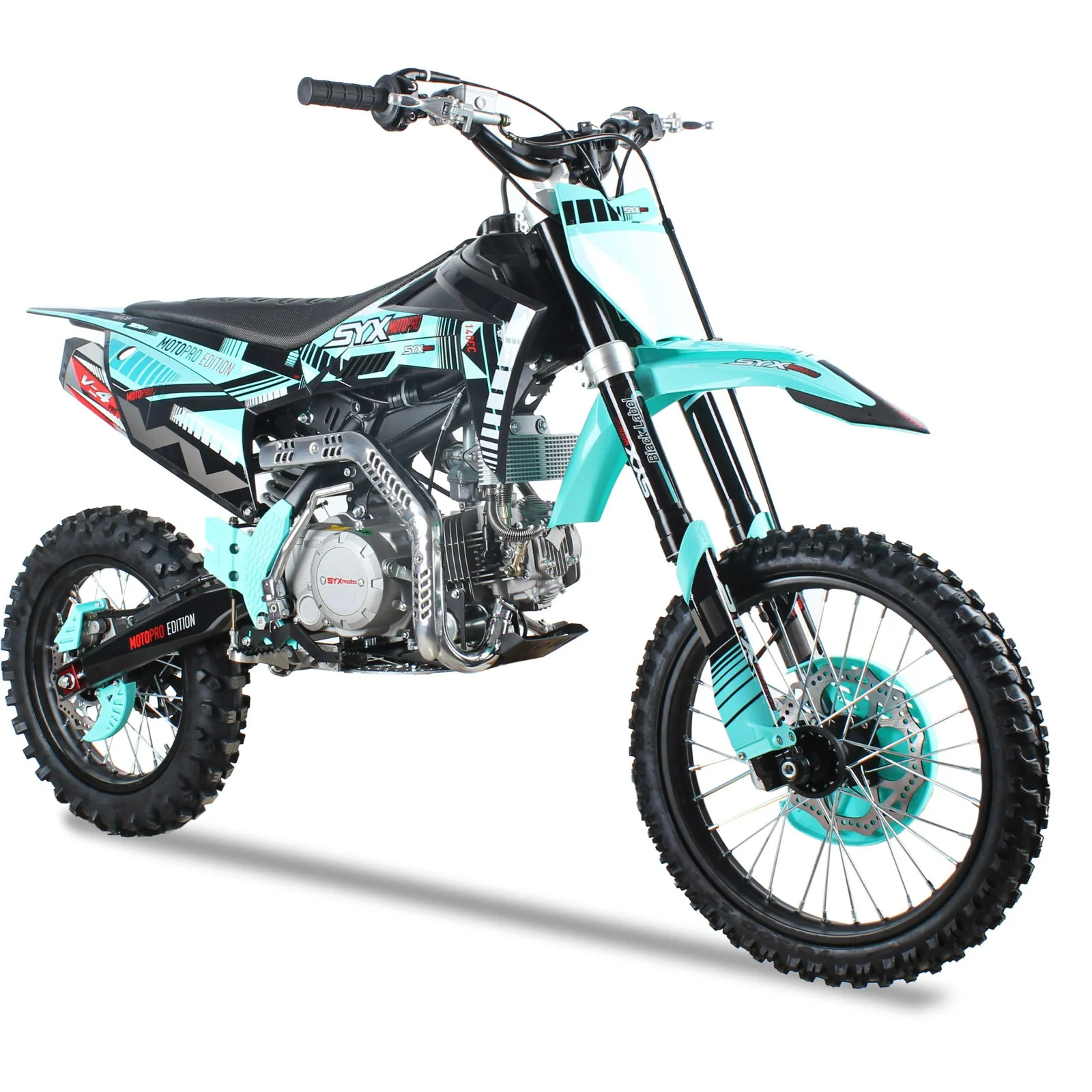 SYX Moto Pro 190cc 4-Stroke Gas Dirt Bike 5-Speed Manual Electric Start (17/14), Ages 16 and up - Image 4