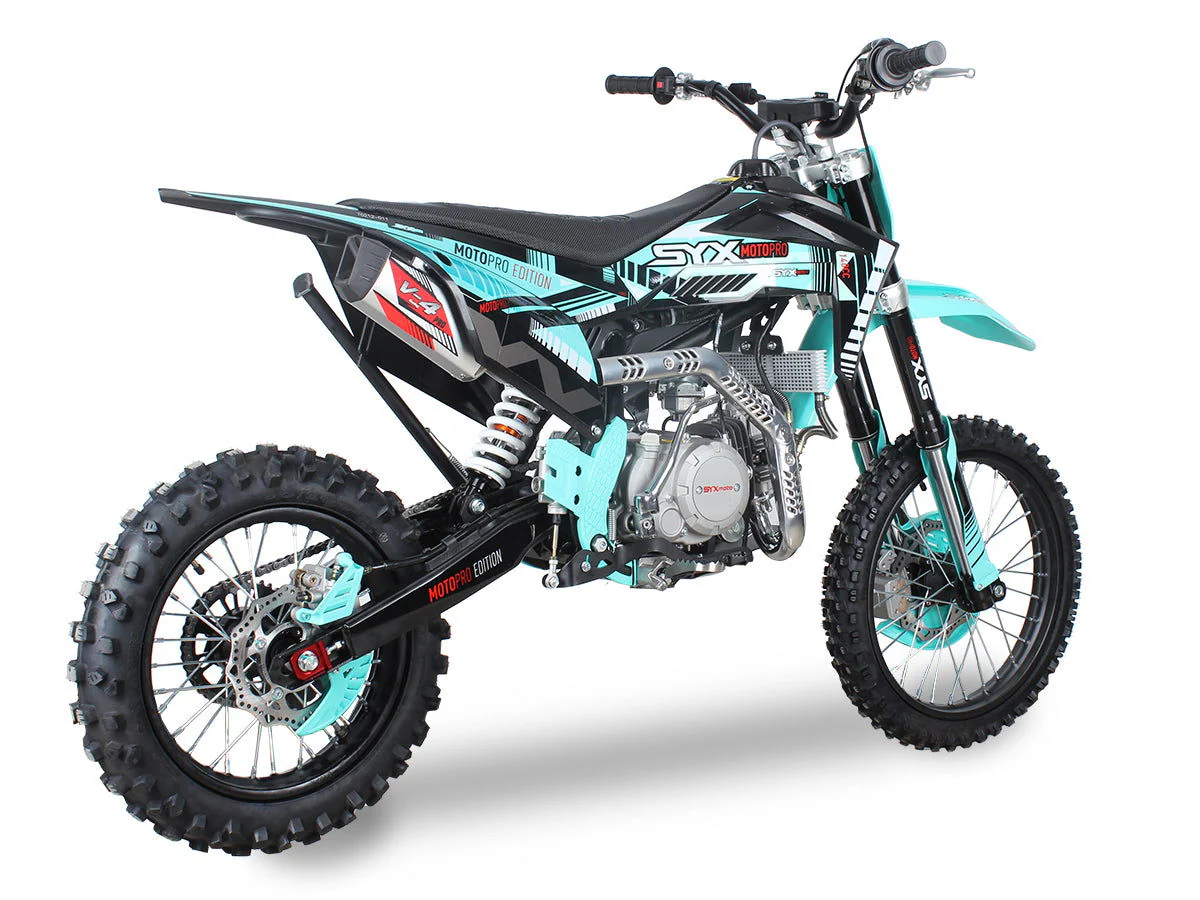 SYX Moto Pro 190cc 4-Stroke Gas Dirt Bike 5-Speed Manual Electric Start (17/14), Ages 16 and up - Image 6