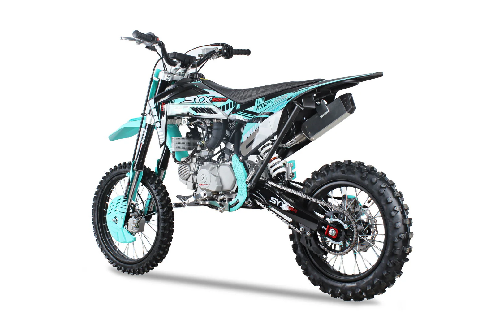 SYX Moto Pro 190cc 4-Stroke Gas Dirt Bike 5-Speed Manual Electric Start (17/14), Ages 16 and up - Image 8