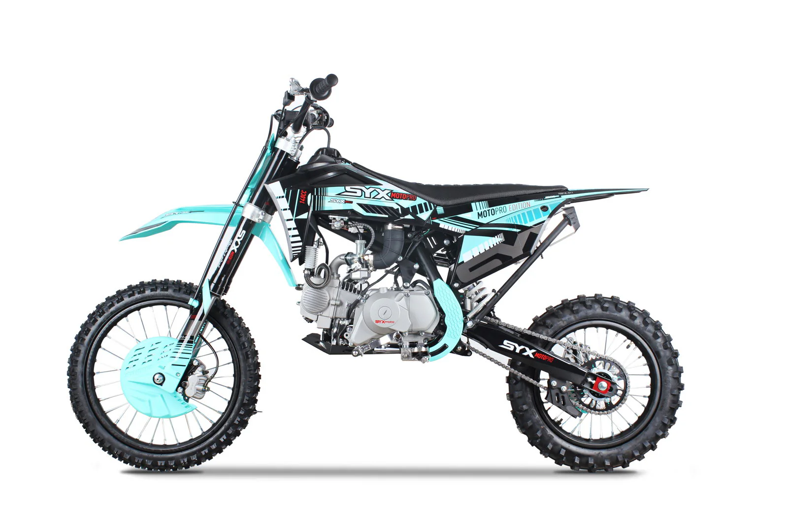 SYX Moto Pro 190cc 4-Stroke Gas Dirt Bike 5-Speed Manual Electric Start (17/14), Ages 16 and up - Image 9