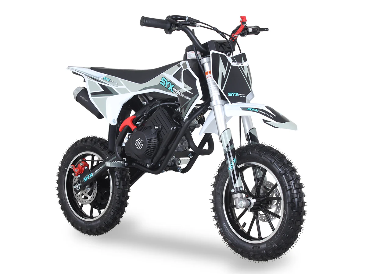 SYX Moto Pro Mini 50cc Kids Dirt Bike, 4-Stroke Pull Start, Automatic Shifting, Ages 6 and up - Image 2
