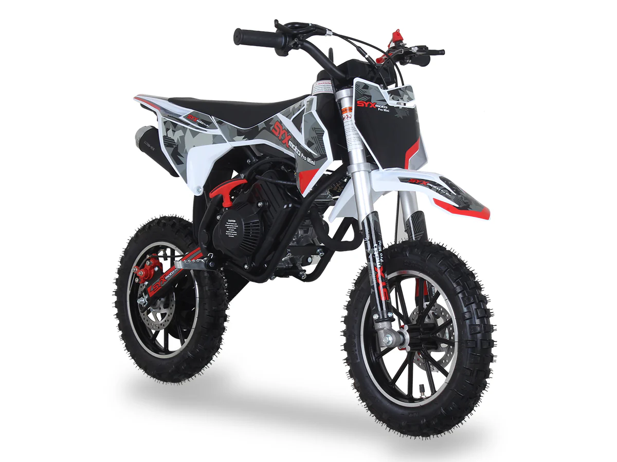 SYX Moto Pro Mini 50cc Kids Dirt Bike, 4-Stroke Pull Start, Automatic Shifting, Ages 6 and up - Image 3