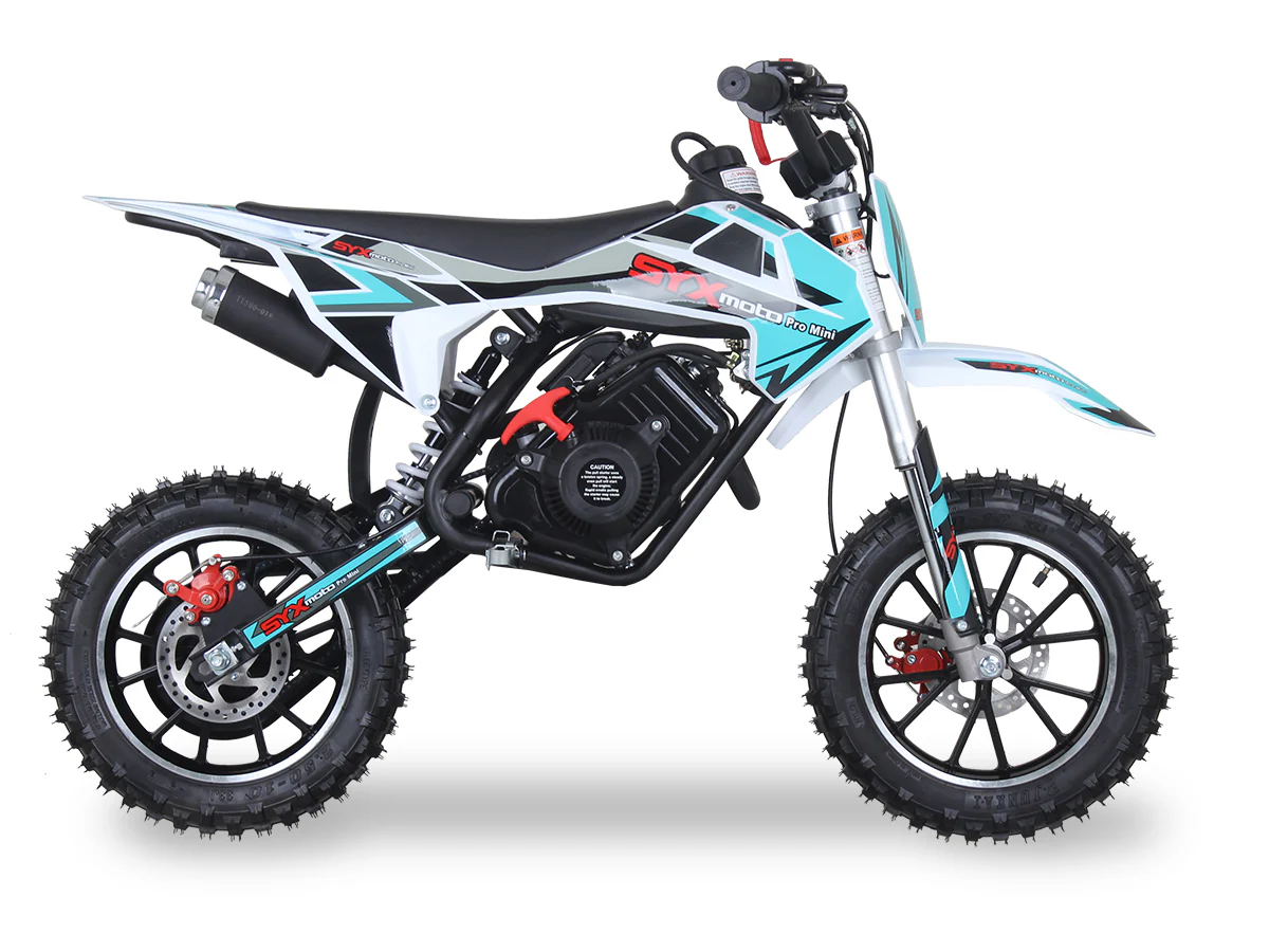 SYX Moto Pro Mini 50cc Kids Dirt Bike, 4-Stroke Pull Start, Automatic Shifting, Ages 6 and up - Image 7