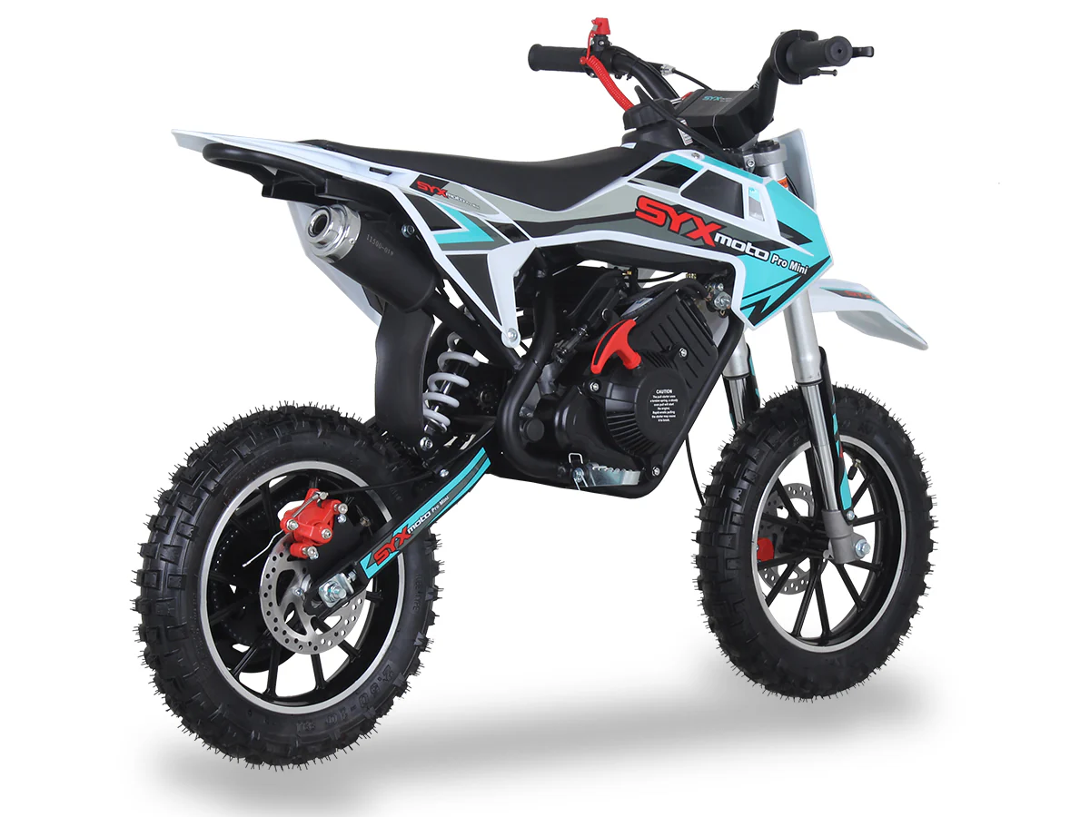SYX Moto Pro Mini 50cc Kids Dirt Bike, 4-Stroke Pull Start, Automatic Shifting, Ages 6 and up - Image 9
