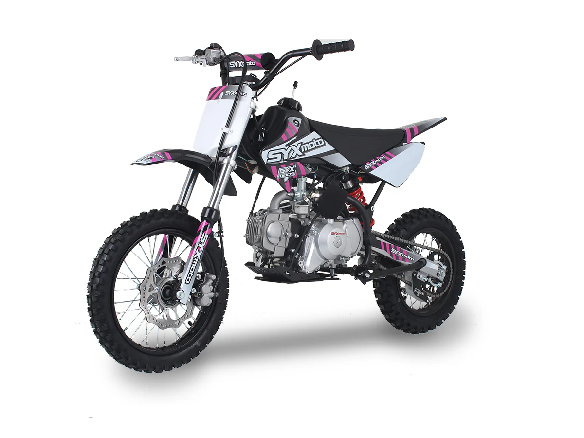 SYX Moto Roost 125cc Pit Bike, Electric Start, Automatic Shifting, (14/12) Wheels, Ages 12 and up - Image 6