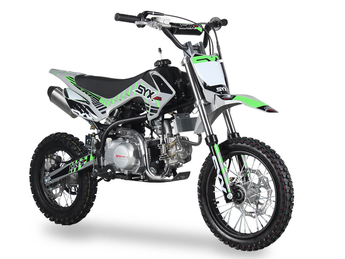 2024 SYX Moto Roost Pro 125cc Pit Bike, Oil-Cooled, Electric Start, Automatic Shifting, (14/12) Wheels, Ages 12 and up - Image 4