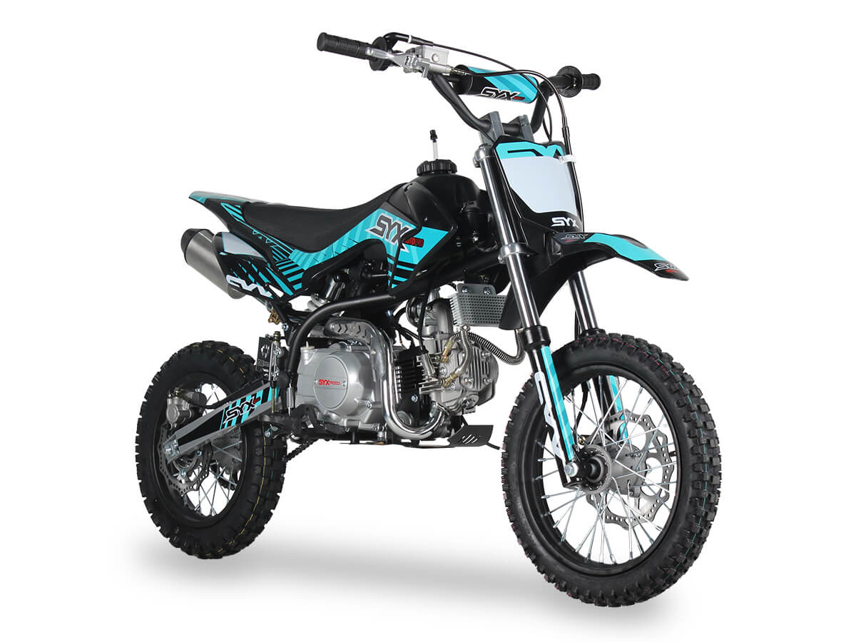 2024 SYX Moto Roost Pro 125cc Pit Bike, Oil-Cooled, Electric Start, Automatic Shifting, (14/12) Wheels, Ages 12 and up - Image 5