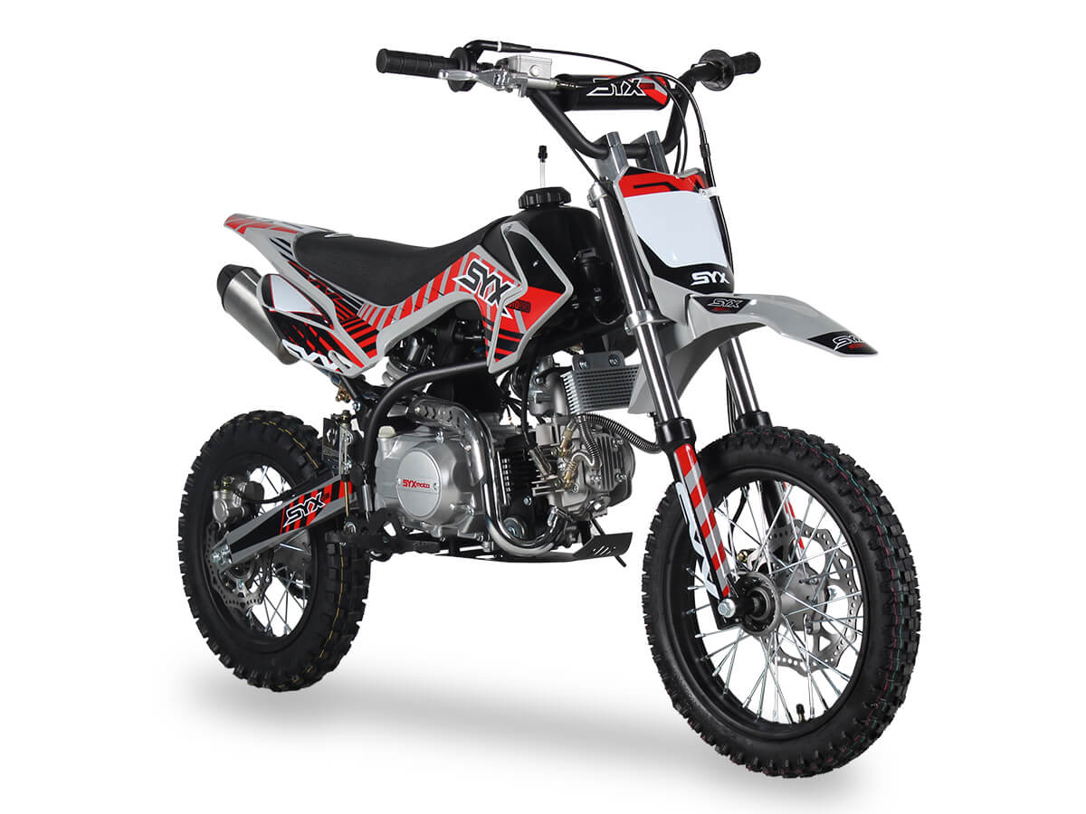 2024 SYX Moto Roost Pro 125cc Pit Bike, Oil-Cooled, Electric Start, Automatic Shifting, (14/12) Wheels, Ages 12 and up - Image 6