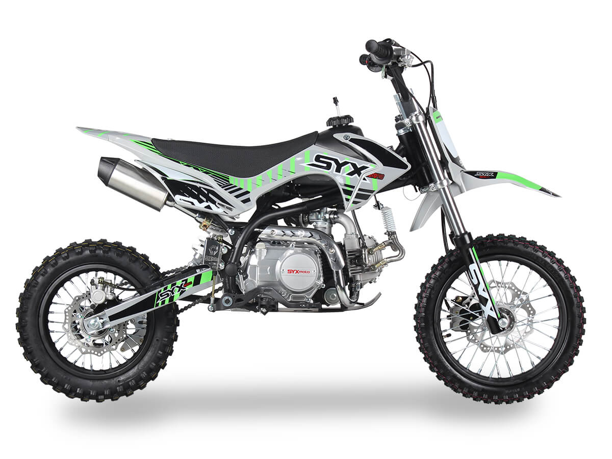 2024 SYX Moto Roost Pro 125cc Pit Bike, Oil-Cooled, Electric Start, Automatic Shifting, (14/12) Wheels, Ages 12 and up - Image 7