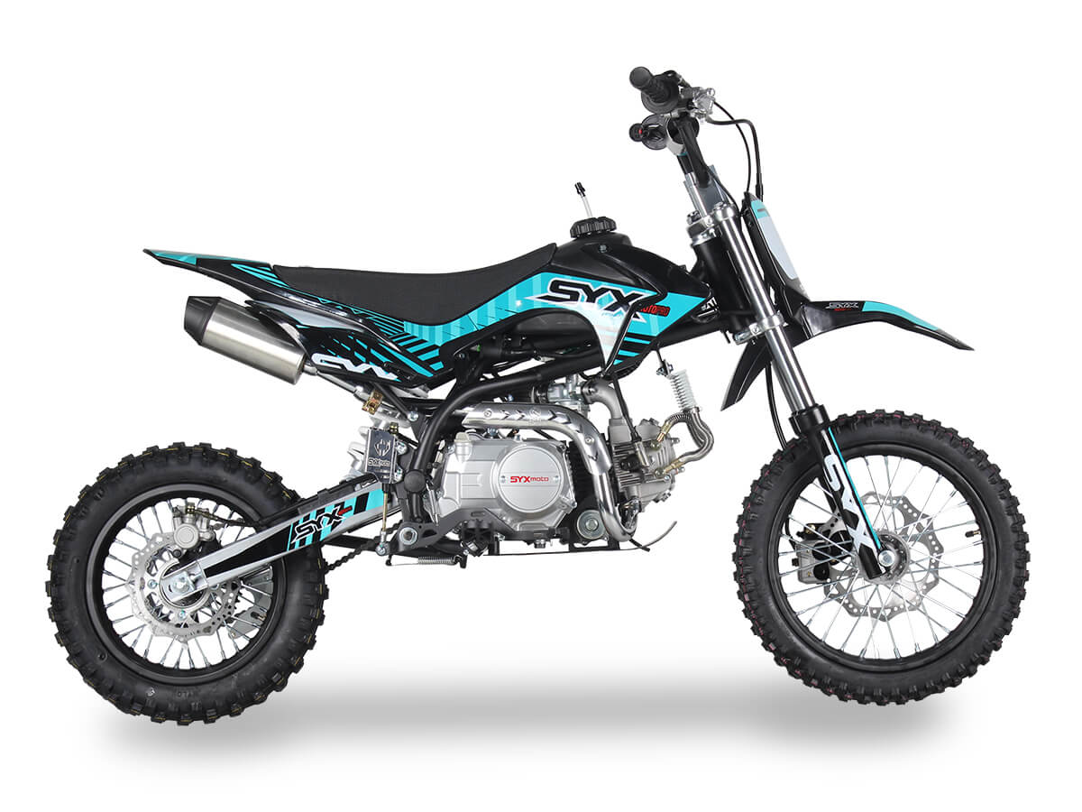 2024 SYX Moto Roost Pro 125cc Pit Bike, Oil-Cooled, Electric Start, Automatic Shifting, (14/12) Wheels, Ages 12 and up - Image 9