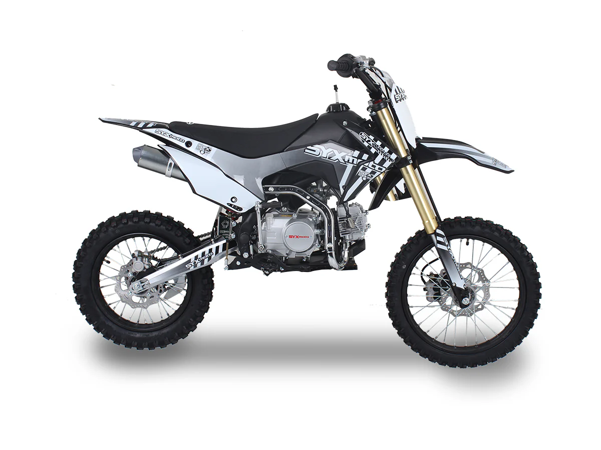 SYX Moto Whip 125cc Pit Bike, Kick Start, 4-Speed Manual Shifting, (17/14) Wheels, Ages 12 and up - Image 6