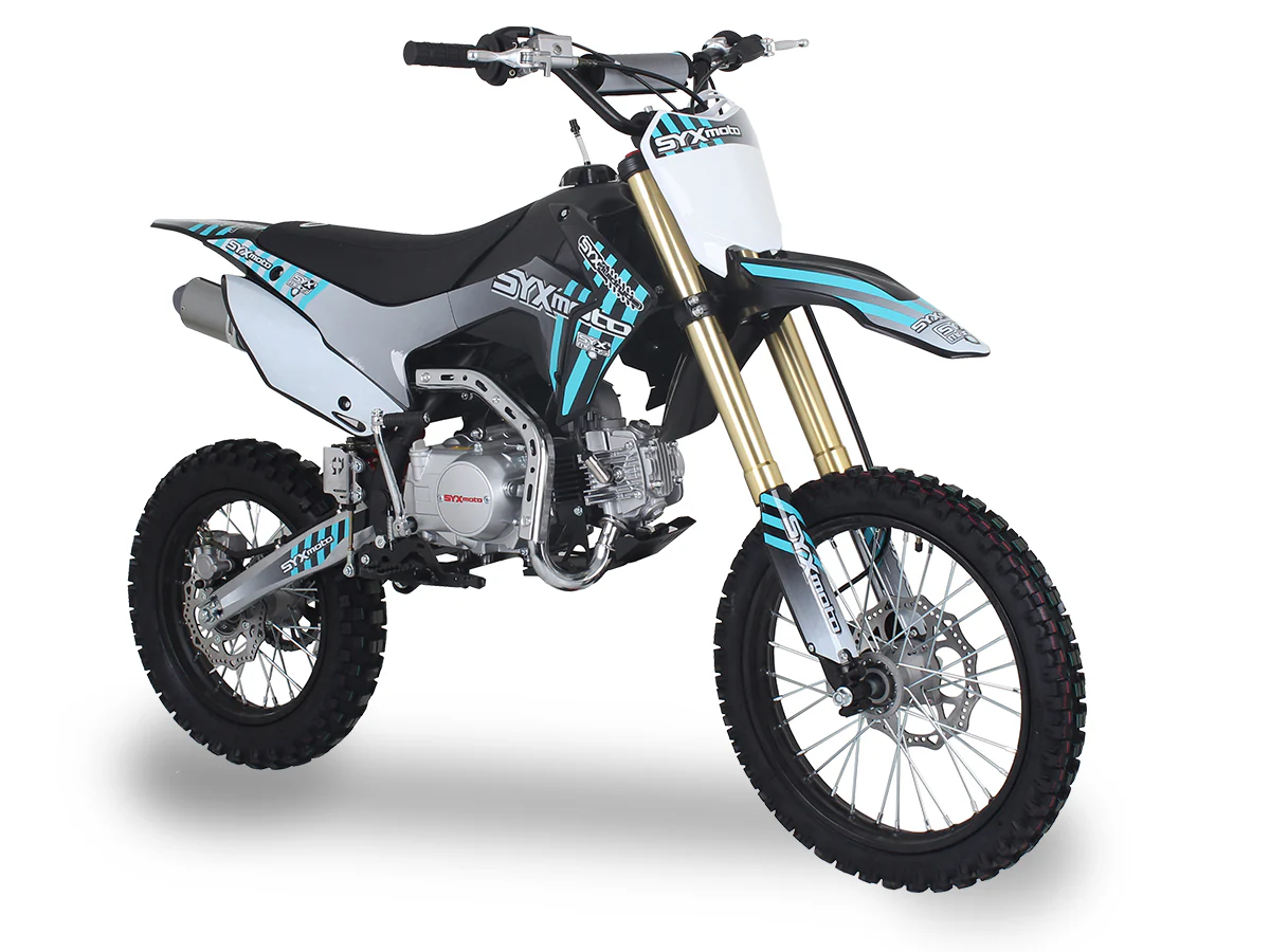 SYX Moto Whip 125cc Pit Bike, Kick Start, 4-Speed Manual Shifting, (17/14) Wheels, Ages 12 and up - Image 7