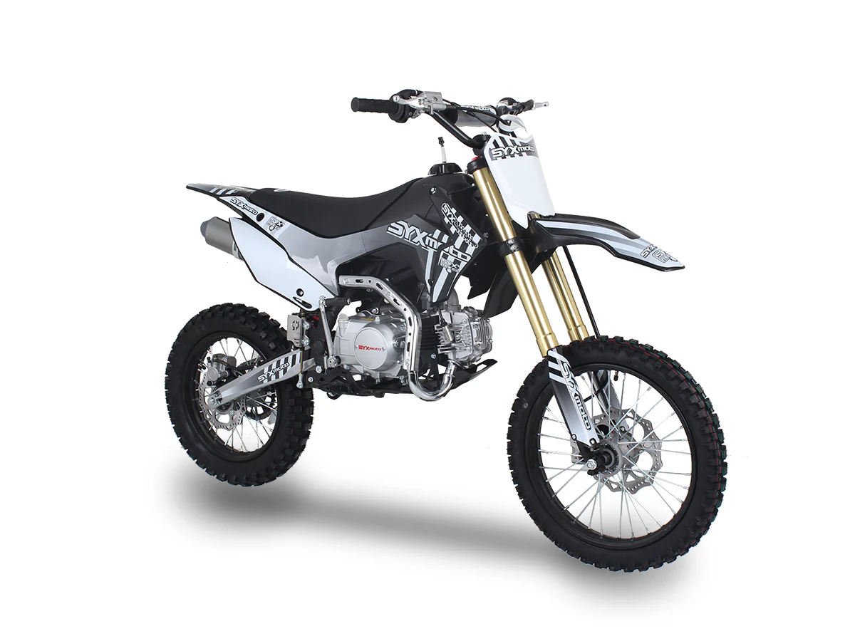 SYX Moto Whip 125cc Pit Bike, Kick Start, 4-Speed Manual Shifting, (17/14) Wheels, Ages 12 and up - Image 9
