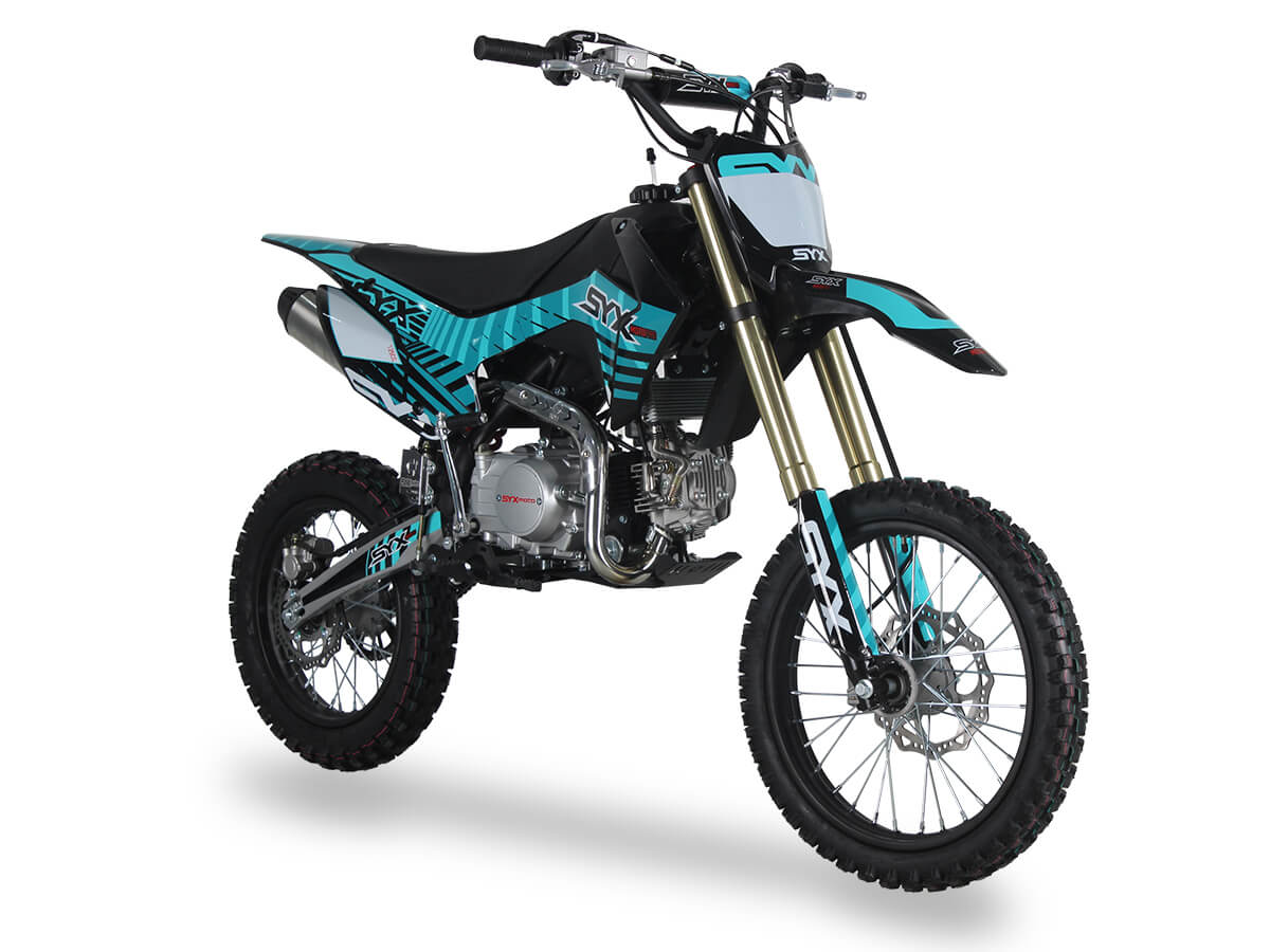 2024 SYX Moto Whip Pro 125cc Pit Bike, Oil-Cooled, Kick Start, Anodized Front Fork, 4-Speed Manual Shifting, (17/14) Wheels, Ages 12 and up - Image 6