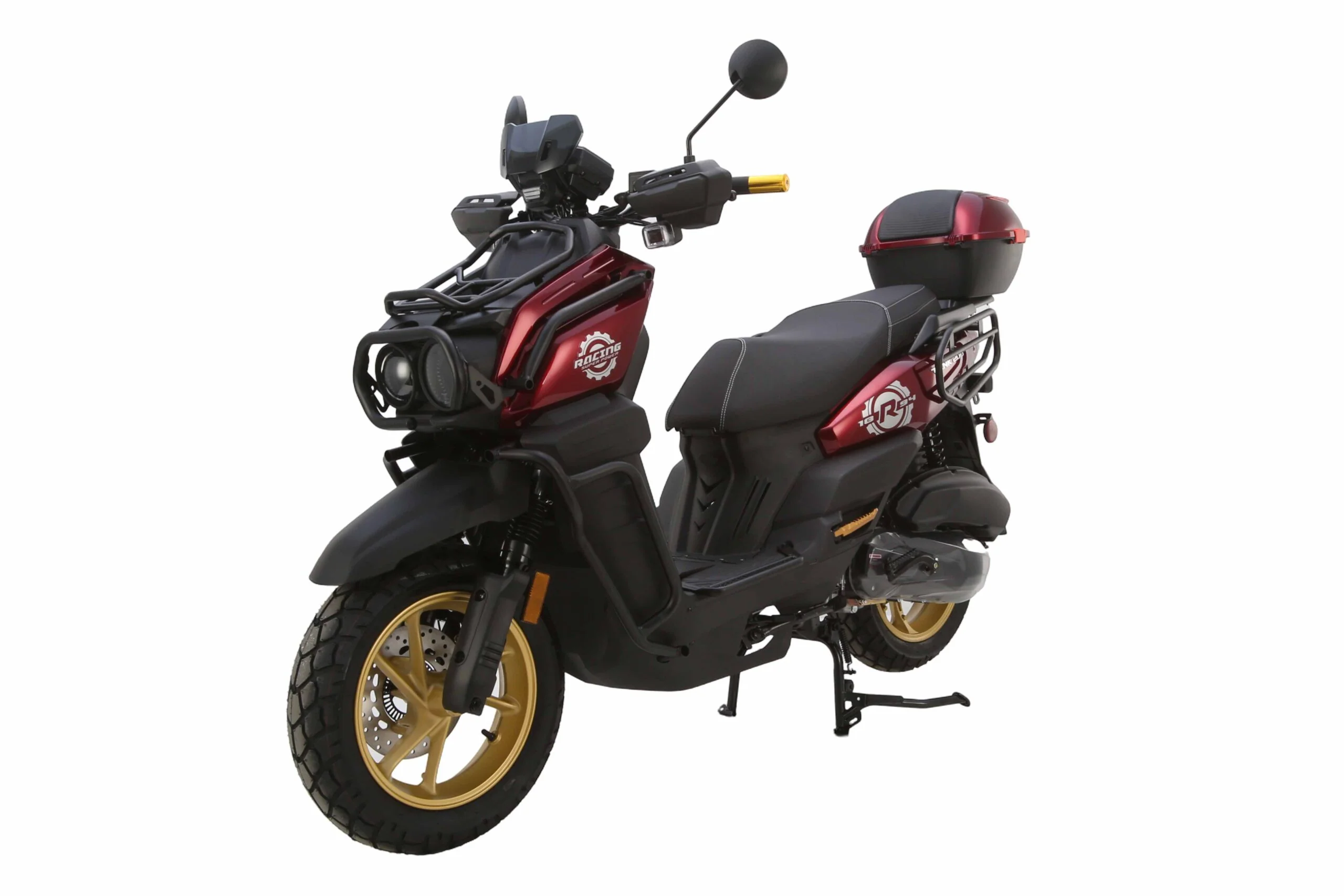 Tank 200 Street Scooter, Automatic Shifting, Full Disc Brakes, 13-inch Wheels, LED Lights - Image 11