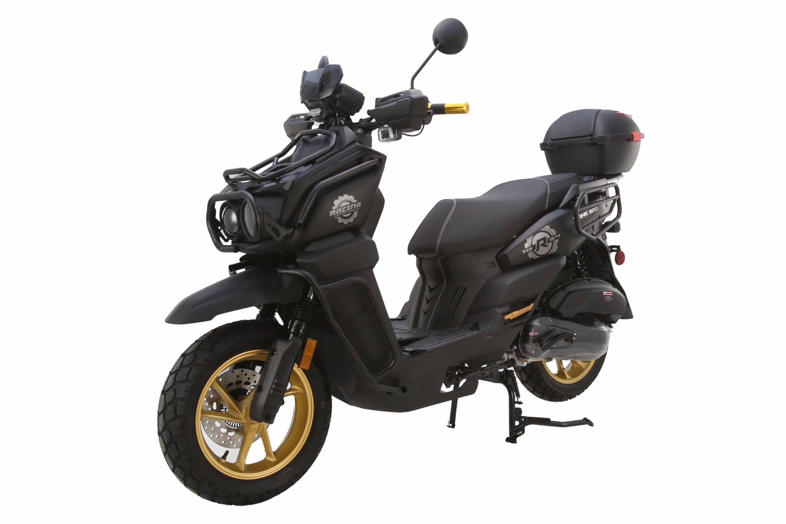 Tank 200 Street Scooter, Automatic Shifting, Full Disc Brakes, 13-inch Wheels, LED Lights - Image 12