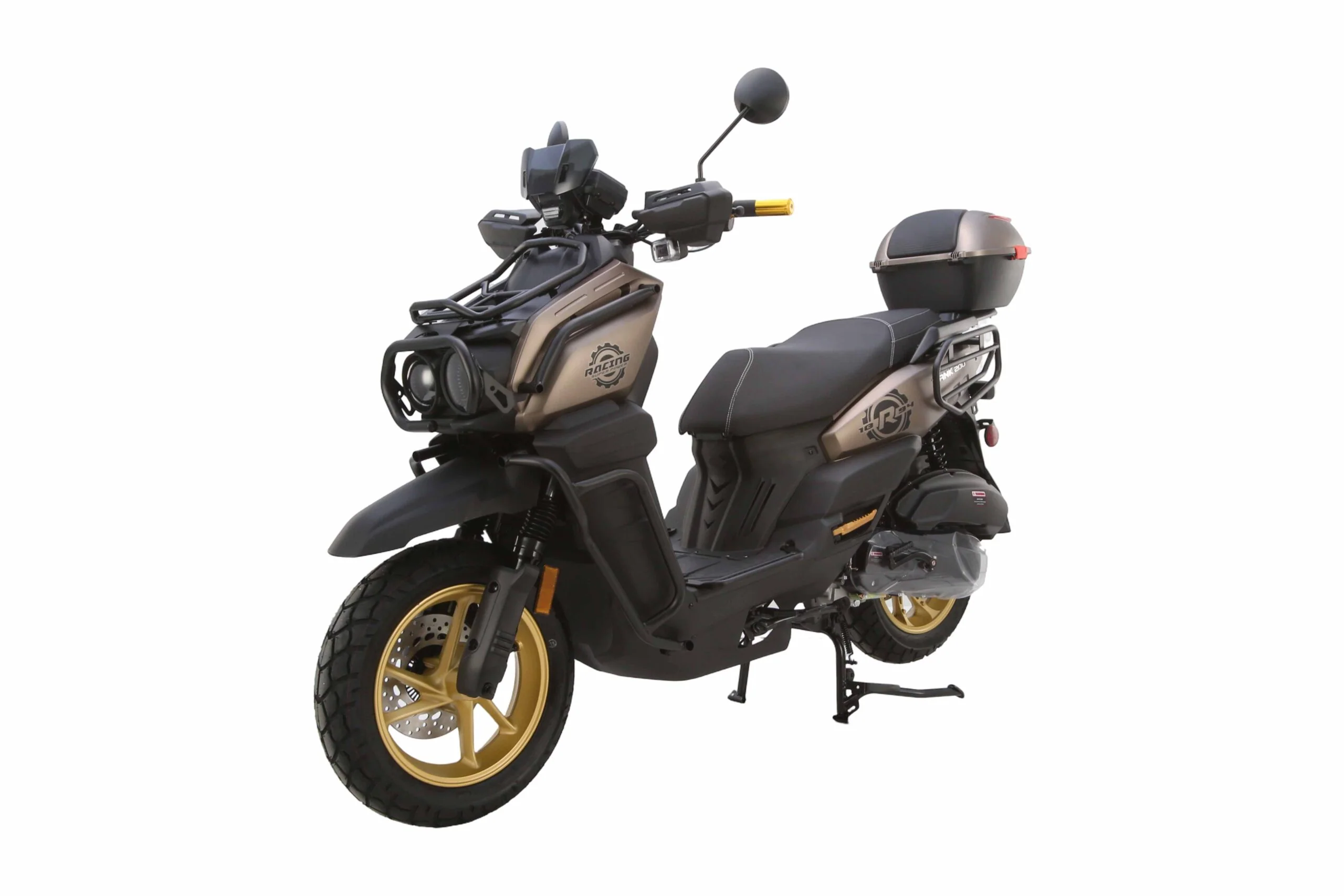 Tank 200 Street Scooter, Automatic Shifting, Full Disc Brakes, 13-inch Wheels, LED Lights - Image 13