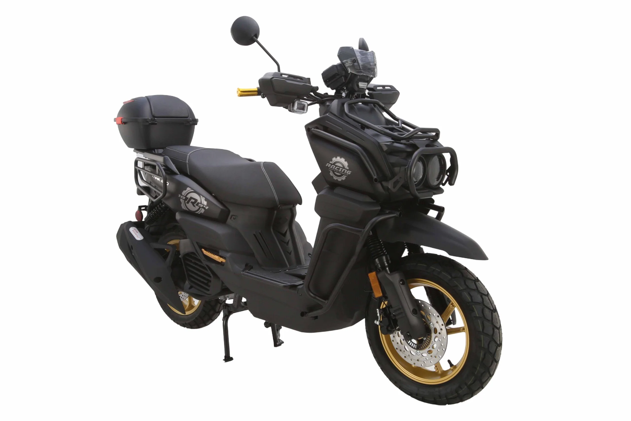 Tank 200 Street Scooter, Automatic Shifting, Full Disc Brakes, 13-inch Wheels, LED Lights - Image 2