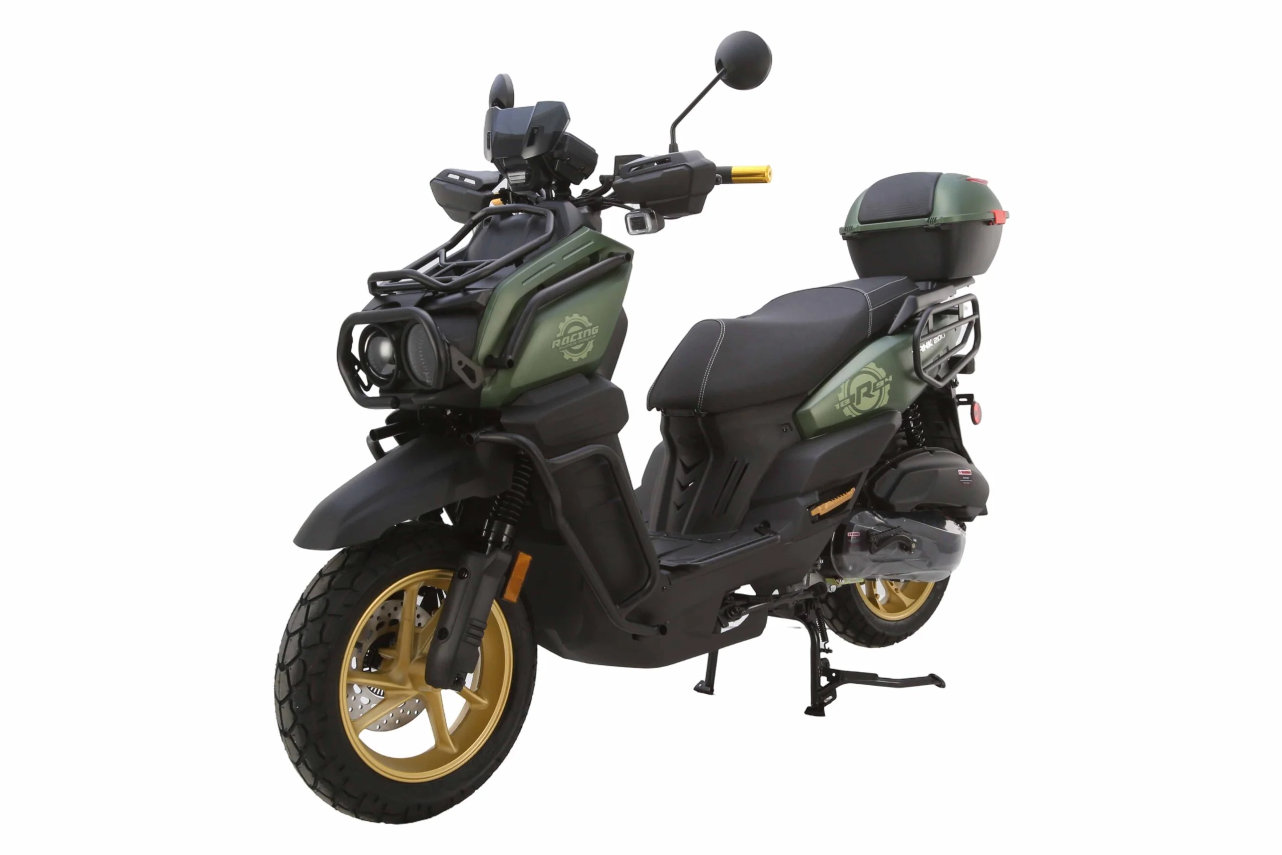 Tank 200 Street Scooter, Automatic Shifting, Full Disc Brakes, 13-inch Wheels, LED Lights - Image 9
