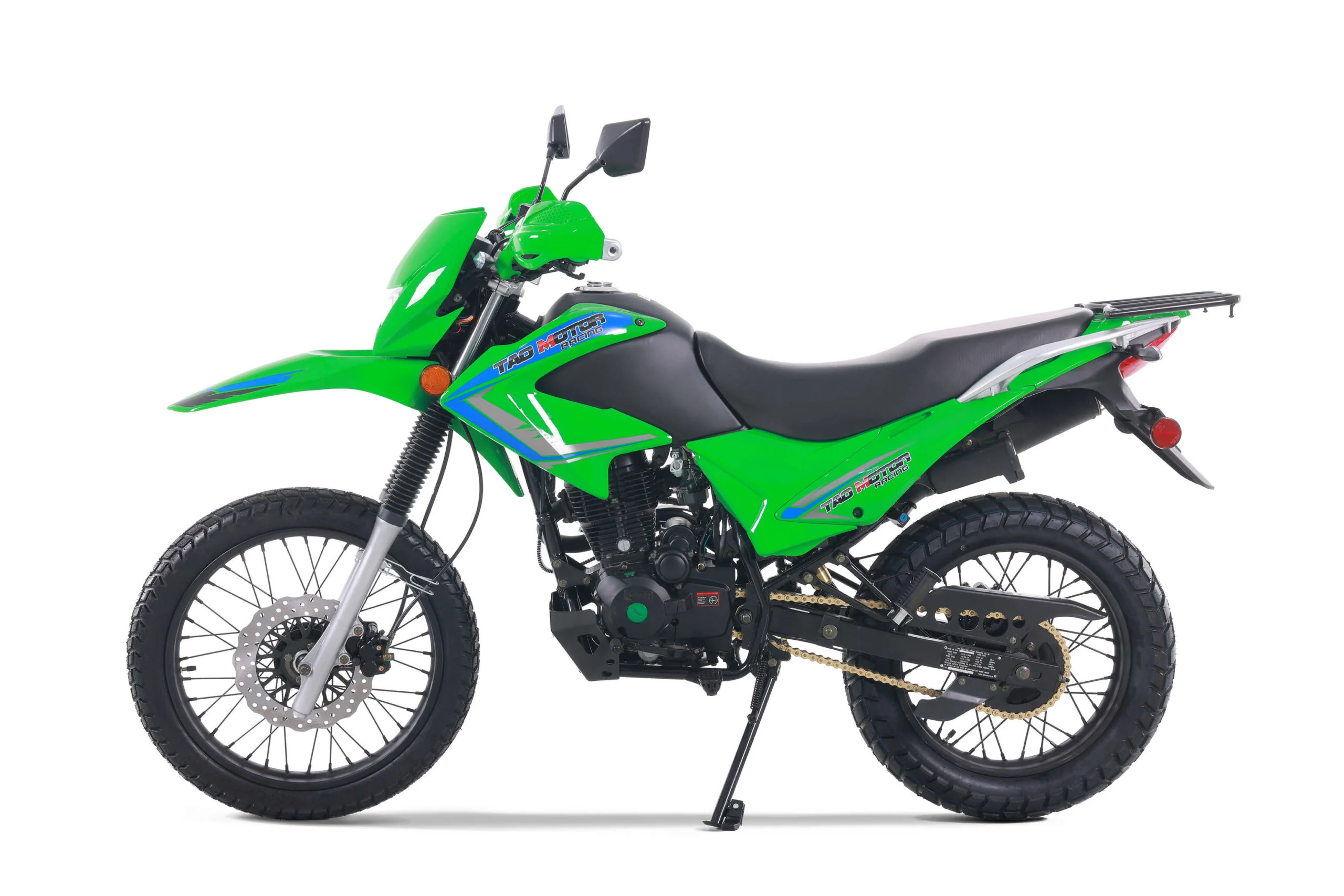 Tao TBR7D 250 Dual Sport Motorcycle, 5-Speed Manual, Electric Start, 19/17 inch Wheels - Image 5