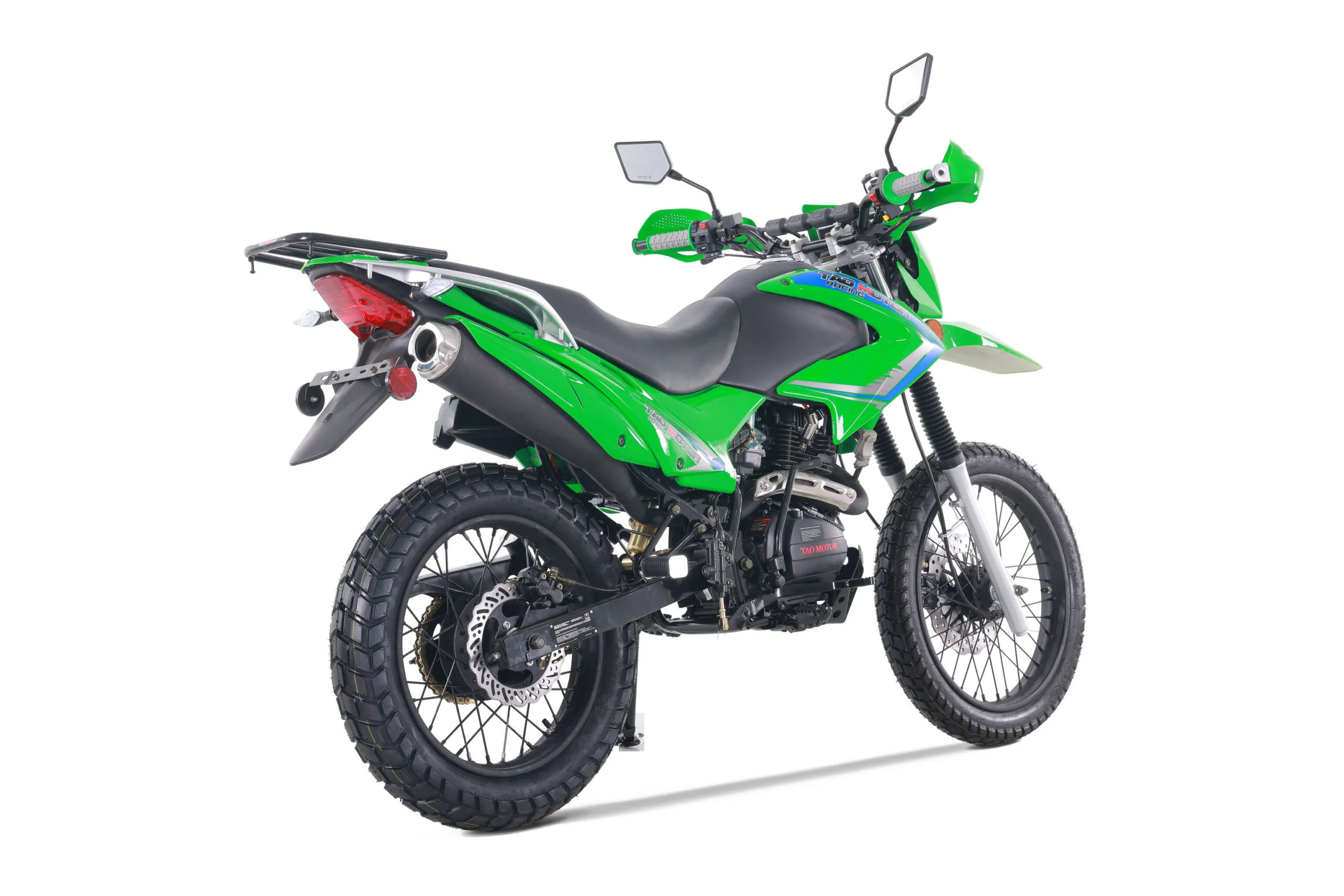 Tao TBR7D 250 Dual Sport Motorcycle, 5-Speed Manual, Electric Start, 19/17 inch Wheels - Image 8