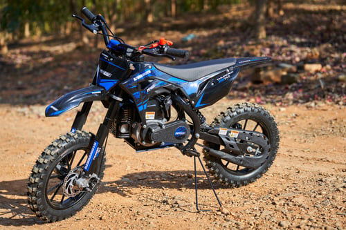 Thunder Kids Gas Dirt Bike, 50cc 2-Stroke, Ages 8 and up - Image 11