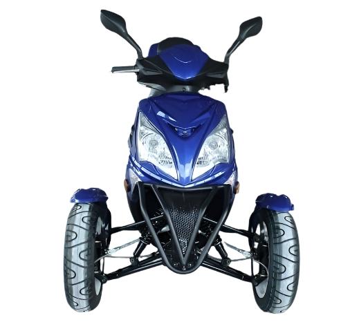 Topstar 200 Trike, 3-Wheel Motorcycle, Automatic Shifting, Trunk, 12-inch Wheels - Image 11