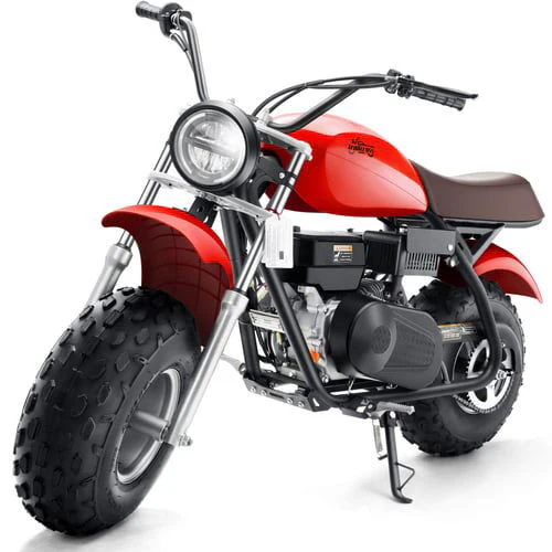 Trailcross Gas Powered Mini Bike, 7.5hp 4-Stroke, LED Headlight - Image 4