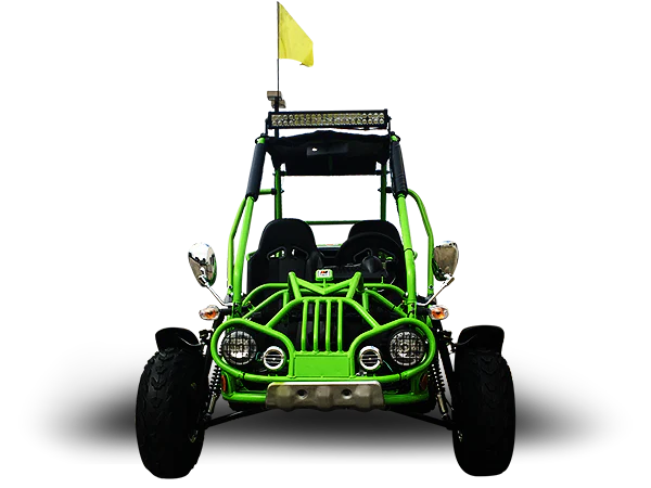 TrailMaster 200 XRX Deluxe Buggy Go Kart, Alloy Wheels, Lights, Turn Signals - Image 11