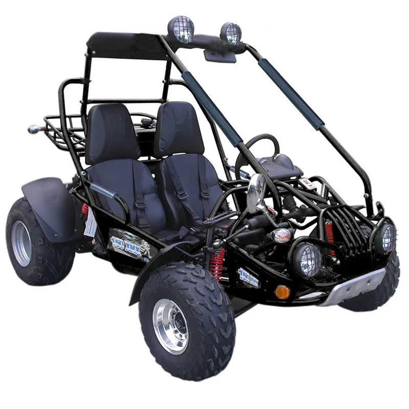 TrailMaster 200 XRX Deluxe Buggy Go Kart, Alloy Wheels, Lights, Turn Signals - Image 4