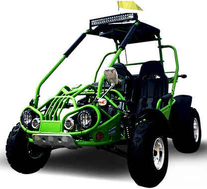 TrailMaster 200E XRX (EFI) Fuel Injection Deluxe Buggy Go Kart, Alloy Wheels, Lights, Turn Signals - Image 12