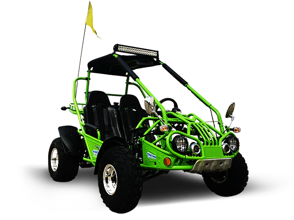 TrailMaster 200E XRX (EFI) Fuel Injection Deluxe Buggy Go Kart, Alloy Wheels, Lights, Turn Signals - Image 17