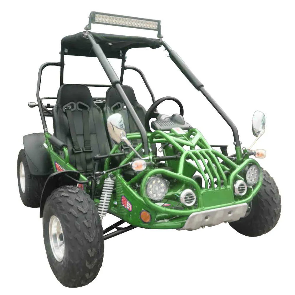 TrailMaster 200E XRX (EFI) Fuel Injection Deluxe Buggy Go Kart, Alloy Wheels, Lights, Turn Signals - Image 4