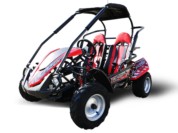 TrailMaster Blazer 200R MID-Size Go Kart, 7.5hp Torque Converter, Electric Start Reverse, Kids Ages 7-12 - Image 6