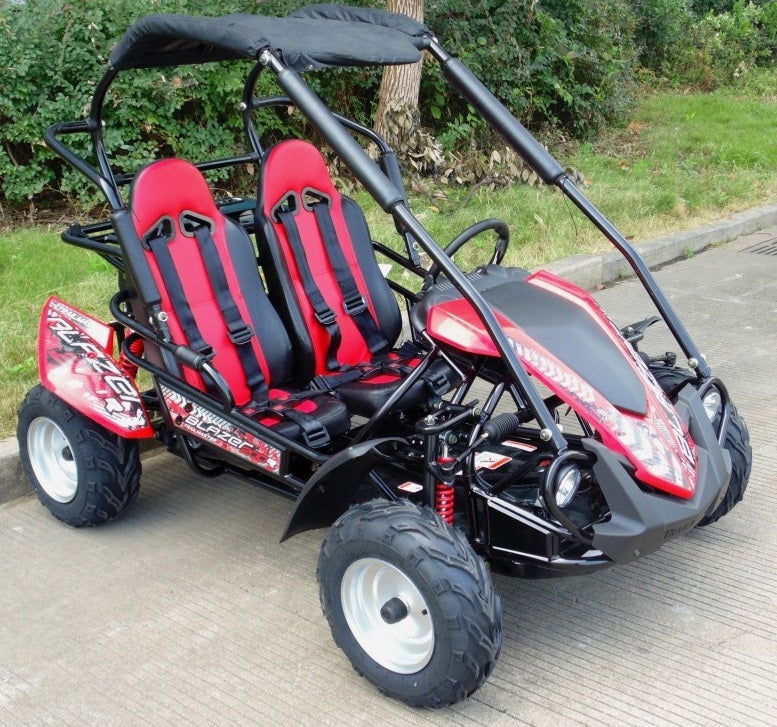 TrailMaster Blazer 200R MID-Size Go Kart, 7.5hp Torque Converter, Electric Start Reverse, Kids Ages 7-12 - Image 7