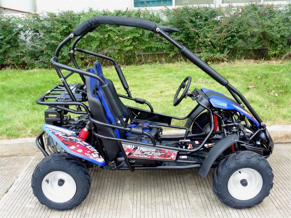 TrailMaster Blazer 200R MID-Size Go Kart, 7.5hp Torque Converter, Electric Start Reverse, Kids Ages 7-12 - Image 8