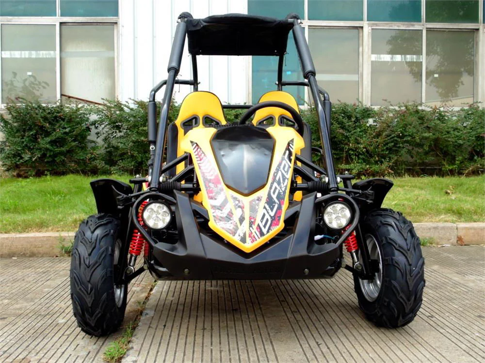 TrailMaster Blazer 200R MID-Size Go Kart, 7.5hp Torque Converter, Electric Start Reverse, Kids Ages 7-12 - Image 9