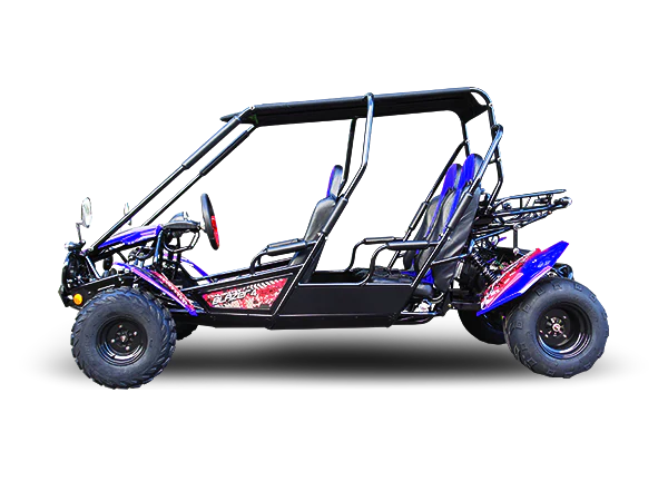 TrailMaster Blazer4 200EX EFI 4-Seater Buggy Go Kart, Extended Cab - Image 16