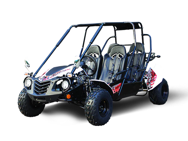 TrailMaster Blazer4 200EX EFI 4-Seater Buggy Go Kart, Extended Cab - Image 28