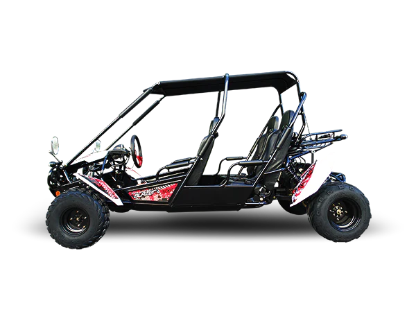 TrailMaster Blazer4 200EX EFI 4-Seater Buggy Go Kart, Extended Cab - Image 29