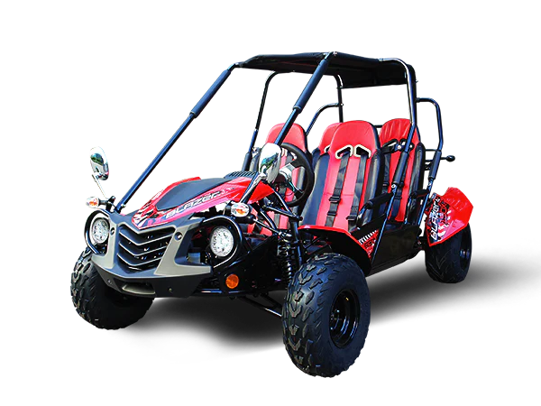 TrailMaster Blazer4 200EX EFI 4-Seater Buggy Go Kart, Extended Cab - Image 3