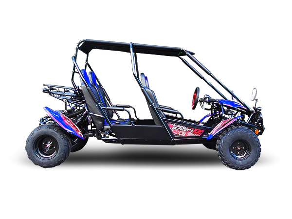 TrailMaster Blazer4 200EX EFI 4-Seater Buggy Go Kart, Extended Cab - Image 9