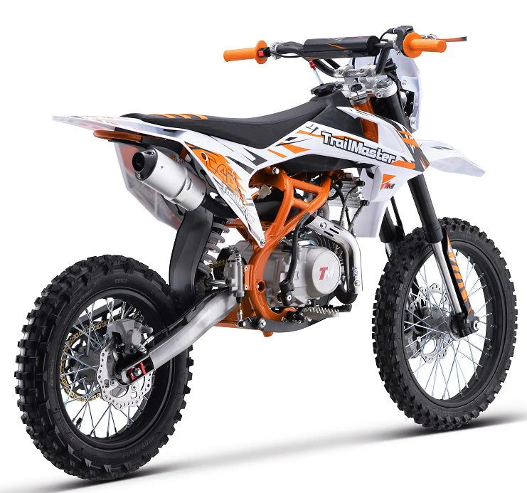 TrailMaster C40 140cc Gas Dirt Bike, 4-Speed Manual Clutch (17/14) Wheels, Ages 16 and up - Image 14