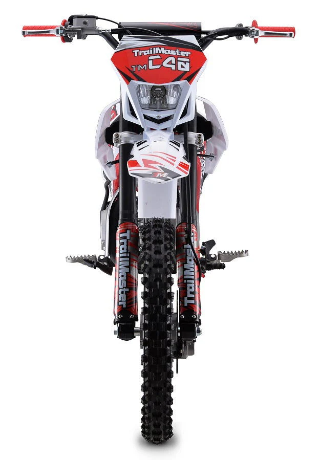 TrailMaster C40 140cc Gas Dirt Bike, 4-Speed Manual Clutch (17/14) Wheels, Ages 16 and up - Image 23