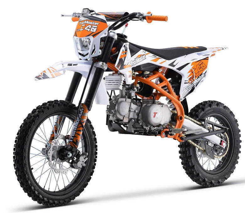 TrailMaster C40 140cc Gas Dirt Bike, 4-Speed Manual Clutch (17/14) Wheels, Ages 16 and up - Image 4