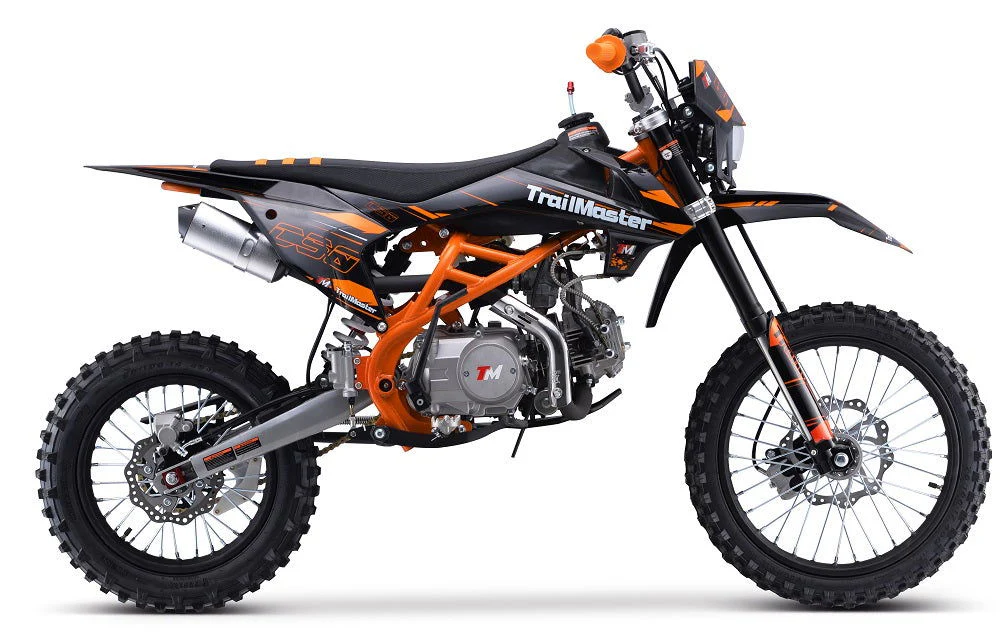 TrailMaster C50 150cc Gas Dirt Bike, 4-Speed Manual Clutch (17/14) Wheels - Image 14